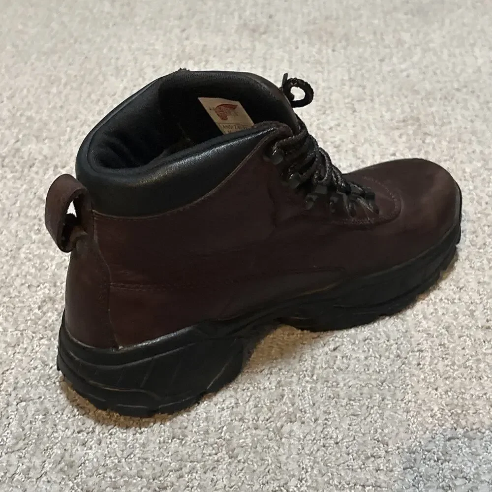 Red Wing 6681 Waterproof Steel Toe Safety Hiker Brown TC Tech Boots Size 6.5